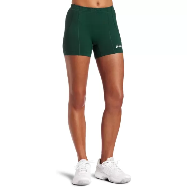 imageASICS Womens Baseline Volleyball Short Volleyball ClothesForest