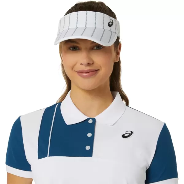 imageASICS Womens Classic Polo Shirt ApparelBrilliant White