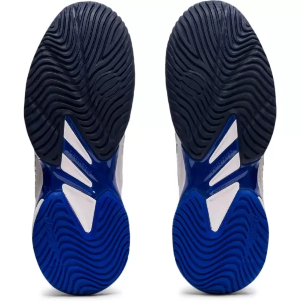 imageASICS Womens Court FlyteFoam 2 Tennis Shoes 5 Laser PinkWhite12 WhiteLapis Lazuli Blue
