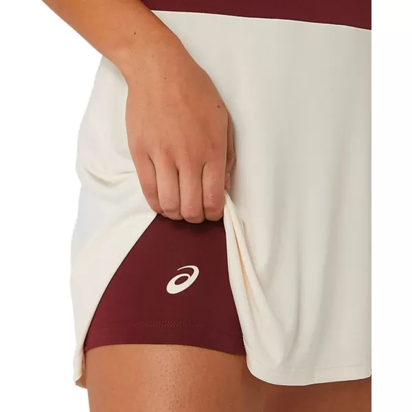 imageASICS Womens Court GPX Dress Tennis ApparelRed Snapper