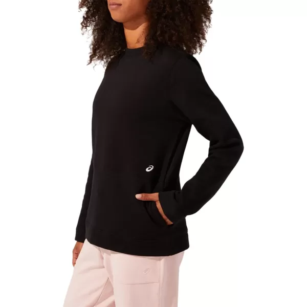 imageASICS Womens Crew Top Running ApparelPerformance Black