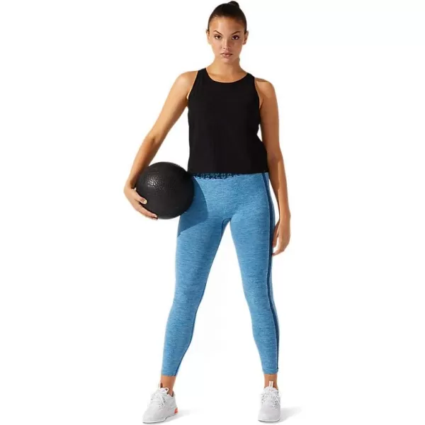 imageASICS Womens Cropped Logo Tank Training ApparelPerformance Black