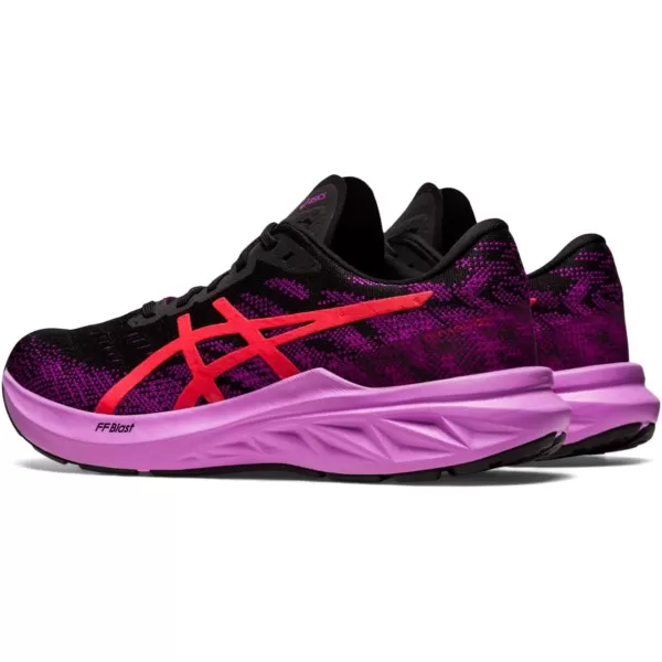 imageASICS Womens DYNABLAST 3 Running ShoesBlackRed Alert