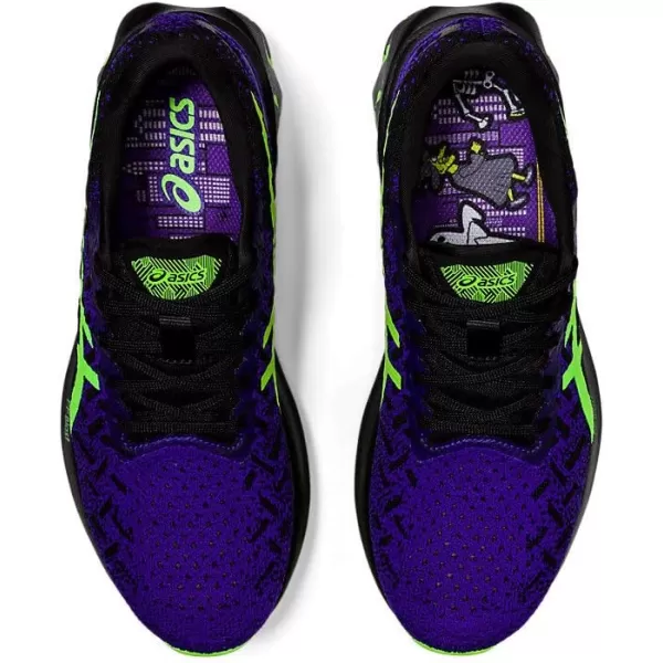 imageASICS Womens Dynablast Running ShoesBlackGreen Gecko