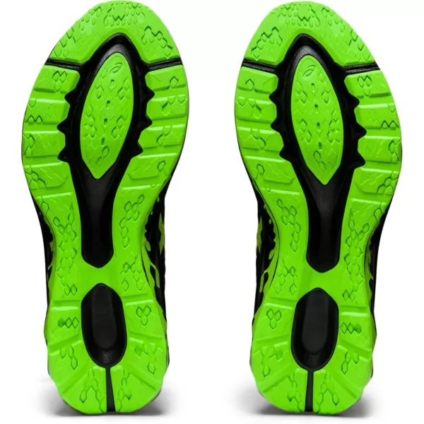 imageASICS Womens Dynablast Running ShoesBlackGreen Gecko