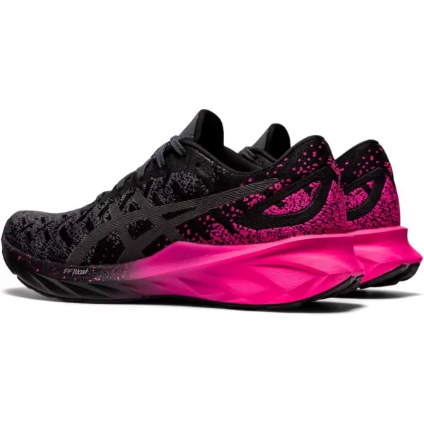 imageASICS Womens Dynablast Running ShoesBlackPink Glo