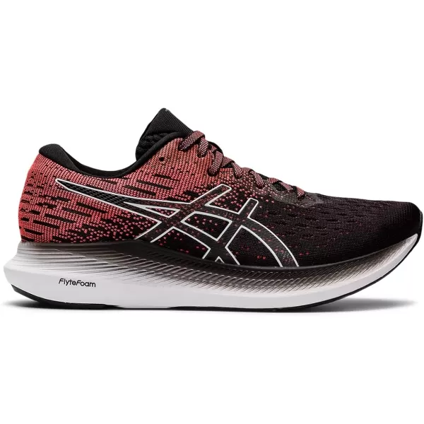 imageASICS Womens EvoRide 2 Running ShoesBlackBlazing Coral