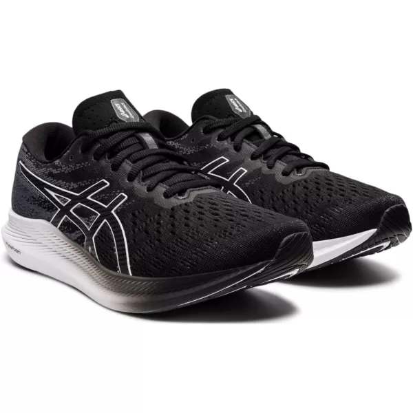 imageASICS Womens EvoRide 3 Running ShoesBlackWhite