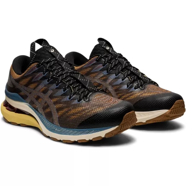imageASICS Womens FN3S GelKayano 28 ShoesAnthraciteAntique Gold