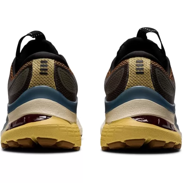 imageASICS Womens FN3S GelKayano 28 ShoesAnthraciteAntique Gold