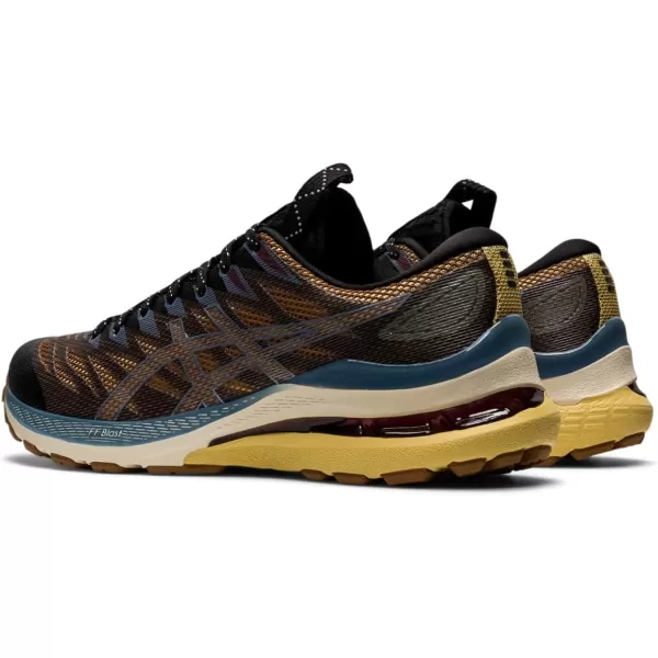 imageASICS Womens FN3S GelKayano 28 ShoesAnthraciteAntique Gold