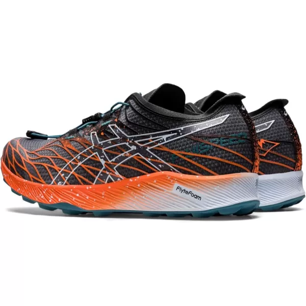 imageASICS Womens FUJISPEED Running ShoesBlackNova Orange