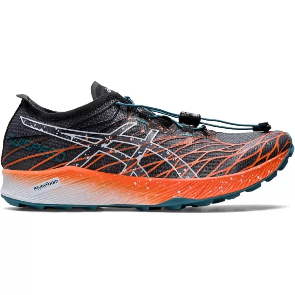 imageASICS Womens FUJISPEED Running ShoesBlackNova Orange