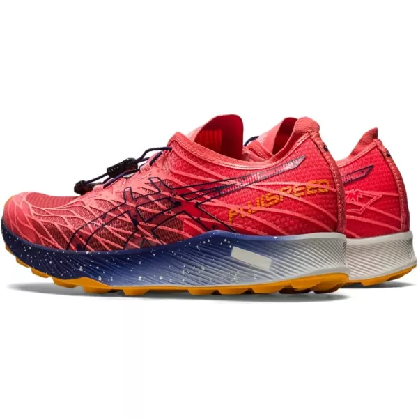imageASICS Womens FUJISPEED Running ShoesPapayaIndigo Blue