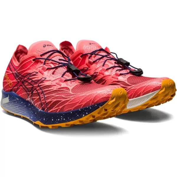 imageASICS Womens FUJISPEED Running ShoesPapayaIndigo Blue