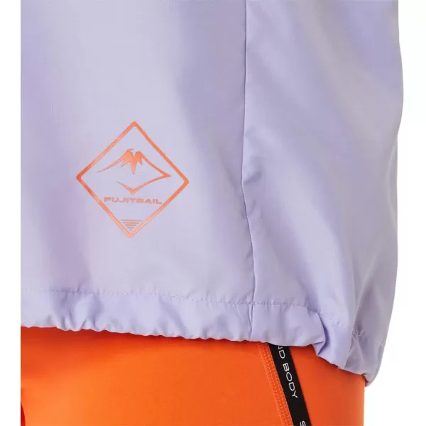 imageASICS Womens FUJITRAIL ANORAK ApparelNight ShadeVapor