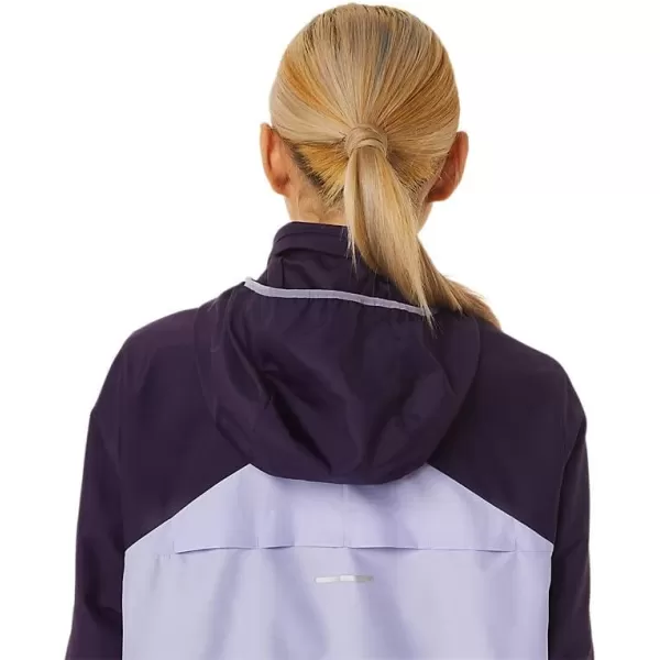 imageASICS Womens FUJITRAIL ANORAK ApparelNight ShadeVapor