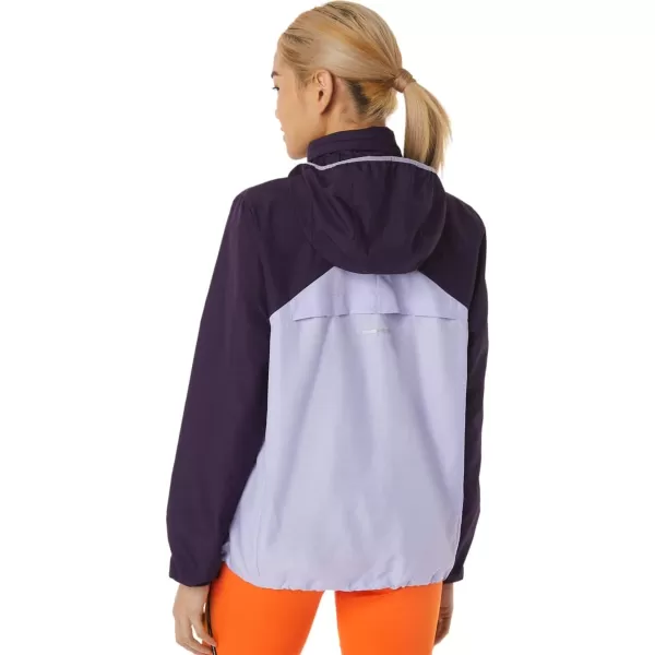 imageASICS Womens FUJITRAIL ANORAK ApparelNight ShadeVapor
