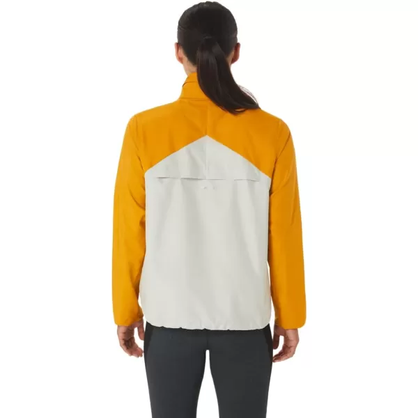 imageASICS Womens FUJITRAIL ANORAK ApparelSandstormLight Sage