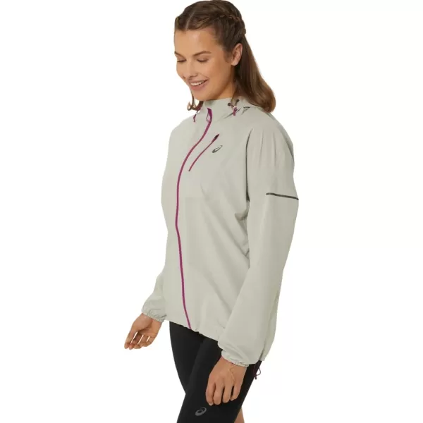 imageASICS Womens FUJITRAIL WATERPROOF JACKET ApparelBirch
