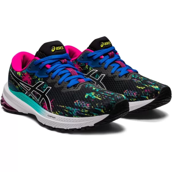 imageASICS Womens GT1000 11 Running ShoesBlackPink Glo