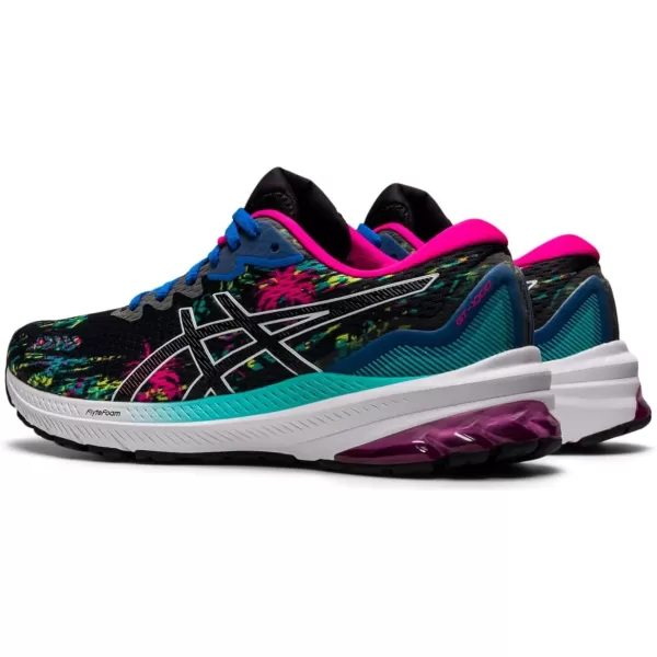 imageASICS Womens GT1000 11 Running ShoesBlackPink Glo