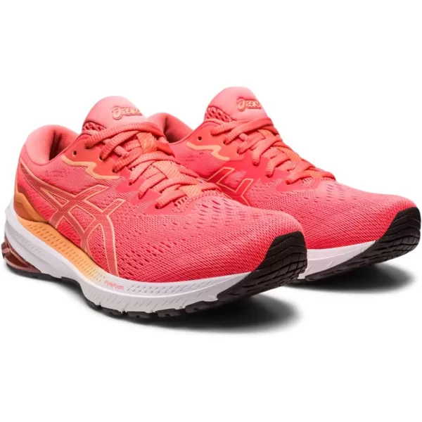 imageASICS Womens GT1000 11 Running ShoesBlazing CoralPapaya