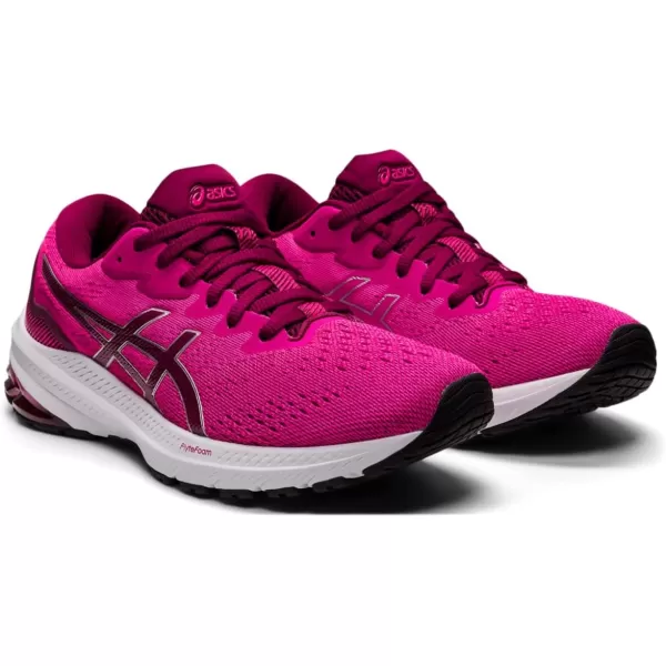 imageASICS Womens GT1000 11 Running ShoesDried BerryPink Glo
