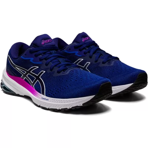 imageASICS Womens GT1000 11 Running ShoesLapis Lazuli BlueSoft Sky