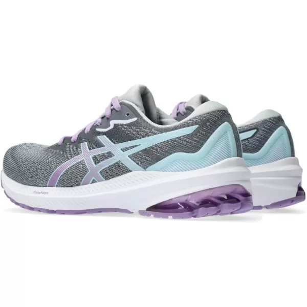 imageASICS Womens GT1000 11 Running ShoesPiedmont GreyEnglish Lavender