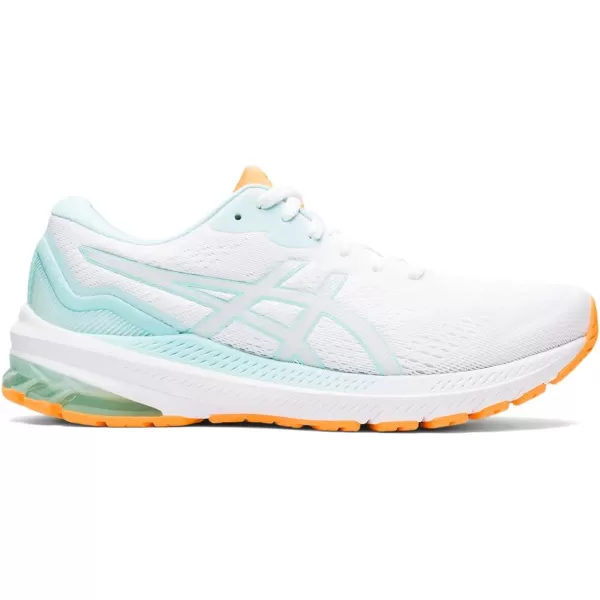 imageASICS Womens GT1000 11 Running ShoesWhiteClear Blue