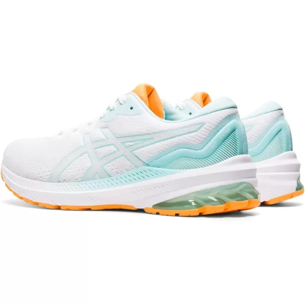 imageASICS Womens GT1000 11 Running ShoesWhiteClear Blue