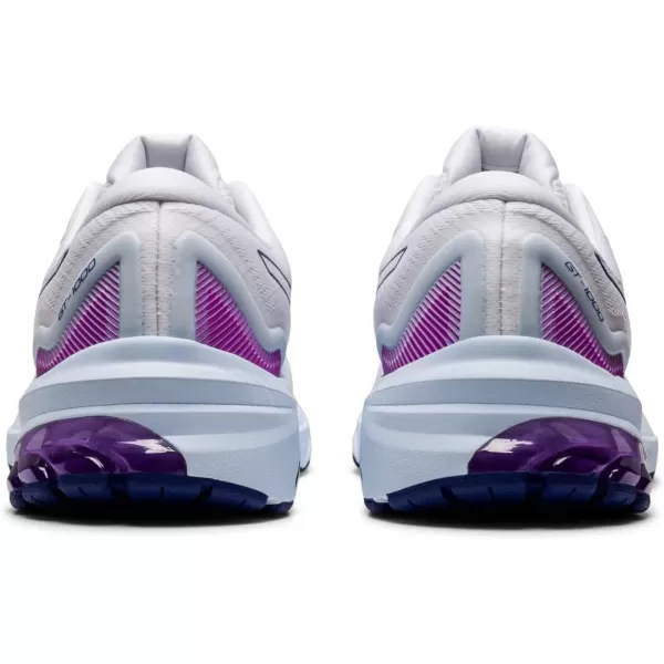 imageASICS Womens GT1000 11 Running ShoesWhiteDive Blue
