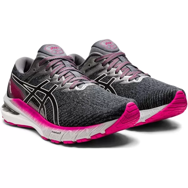 imageASICS Womens GT2000 10 Running ShoesSheet RockPink Rave