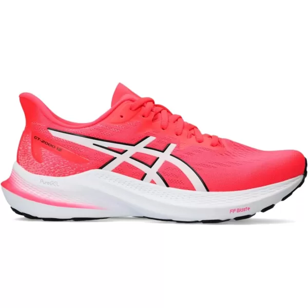 imageASICS Womens GT2000 12 Running ShoeDiva PinkWhite