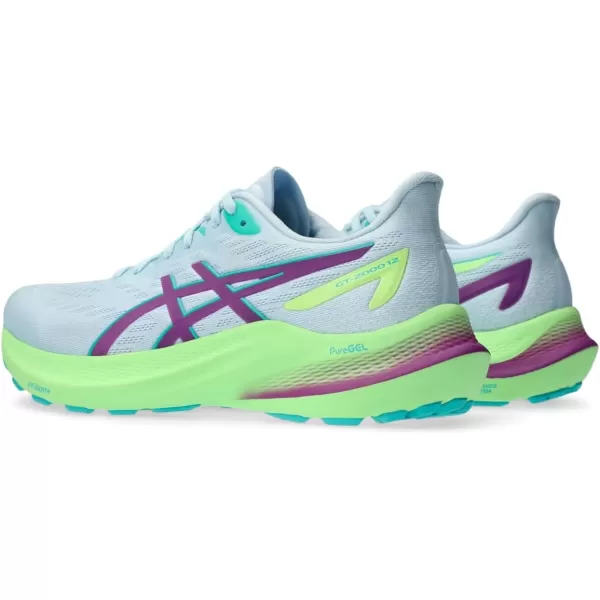 imageASICS Womens GT2000 12 Running ShoeLiteshowIlluminate Green