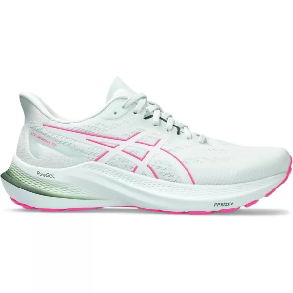 imageASICS Womens GT2000 12 Running ShoePure AquaWhite