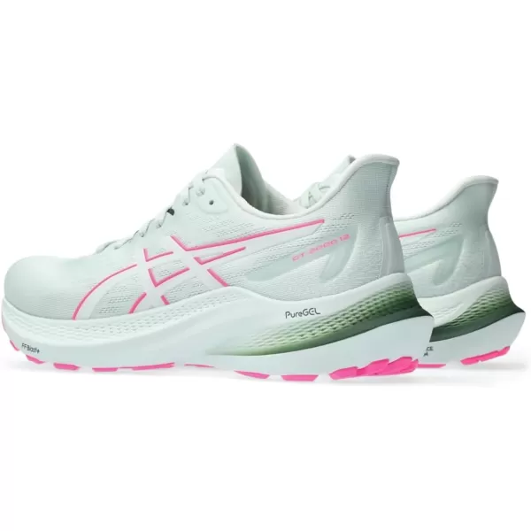imageASICS Womens GT2000 12 Running ShoePure AquaWhite
