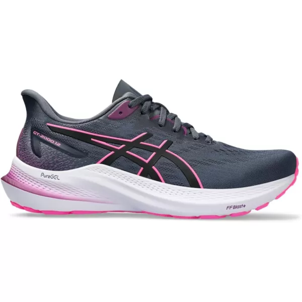 imageASICS Womens GT2000 12 Running ShoeTarmacBlack