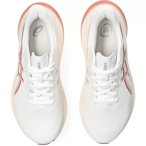 imageASICS Womens GT2000 12 Running ShoeWhiteLight Garnet