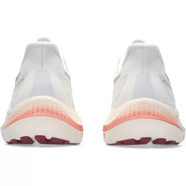 imageASICS Womens GT2000 12 Running ShoeWhiteLight Garnet