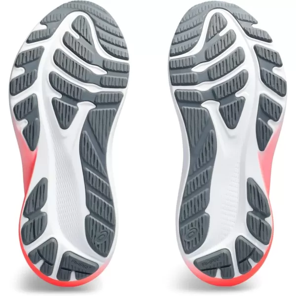 imageASICS Womens GT2000 12 Running ShoeWhiteSunrise Red
