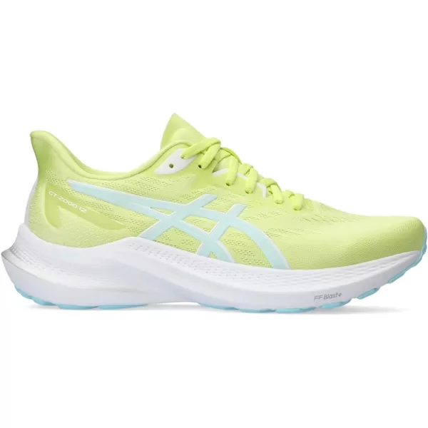 imageASICS Womens GT2000 12 Running ShoesGlow YellowAquamarine