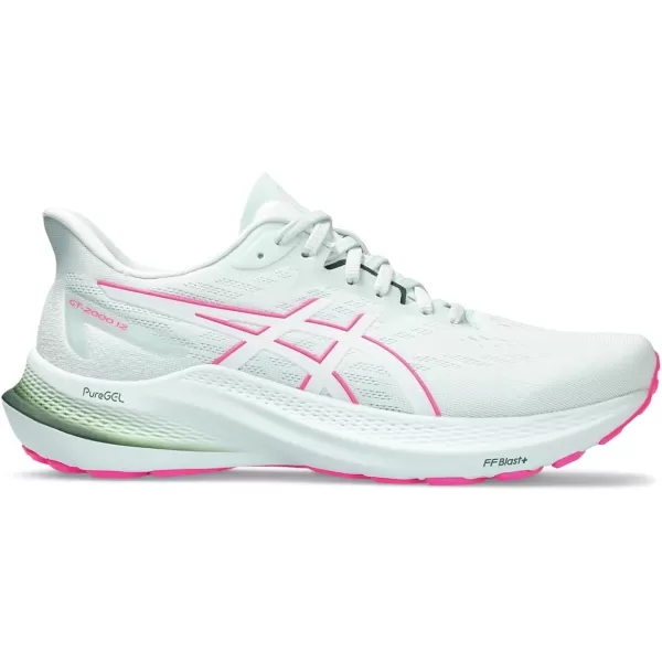 imageASICS Womens GT2000 12 Running ShoesPure AquaWhite