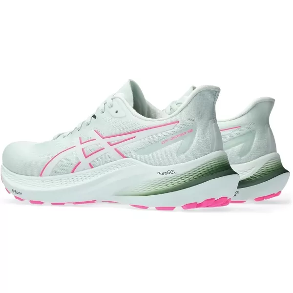 imageASICS Womens GT2000 12 Running ShoesPure AquaWhite