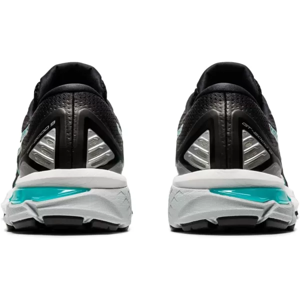 imageASICS Womens GT2000 9 Running ShoesBlackTechno Cyan