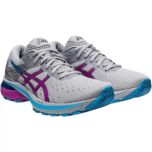 imageASICS Womens GT2000 9 Running ShoesGreyDigital Grape