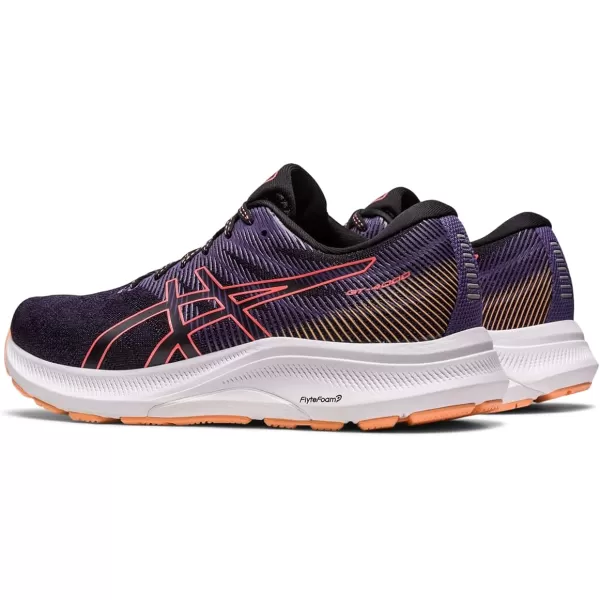imageASICS Womens GT4000 3 Running ShoeBlackPapaya