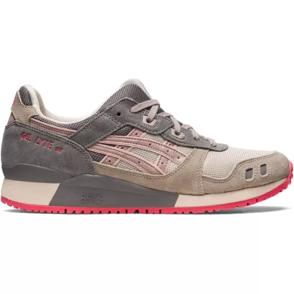 imageASICS Womens Gel Lyte III Retro Running ShoeOatmealFawn