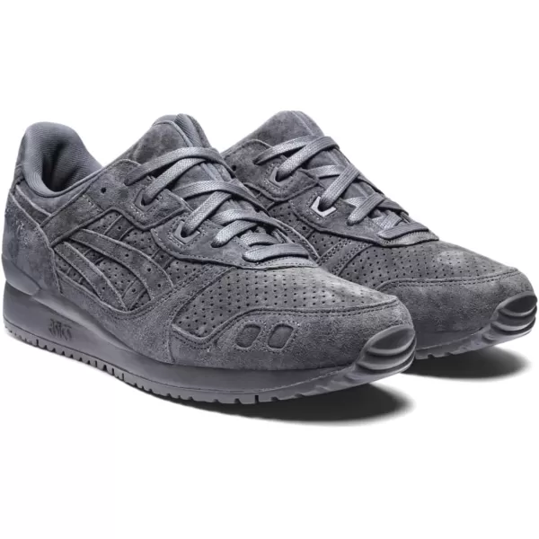 imageASICS Womens Gel Lyte III Retro Running ShoeObsidian Gray